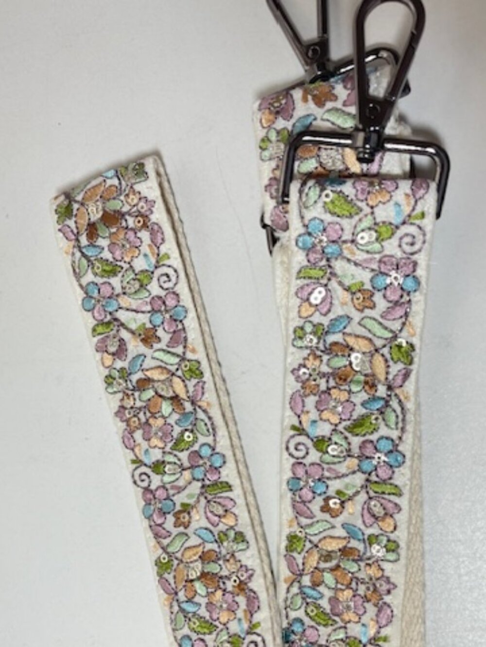 Crossbody Embroidered Purse Strap New